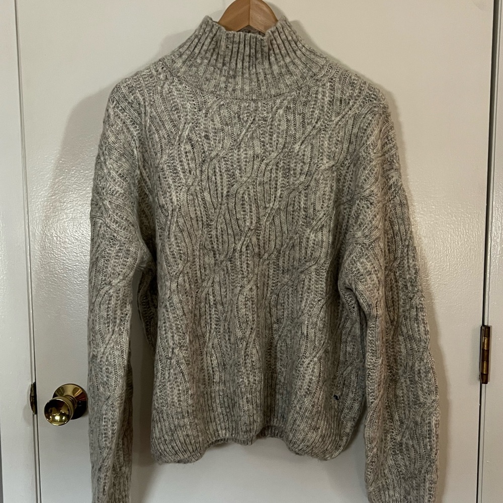 SP Vineyard Vines Gray Sweater Sz XL EUC